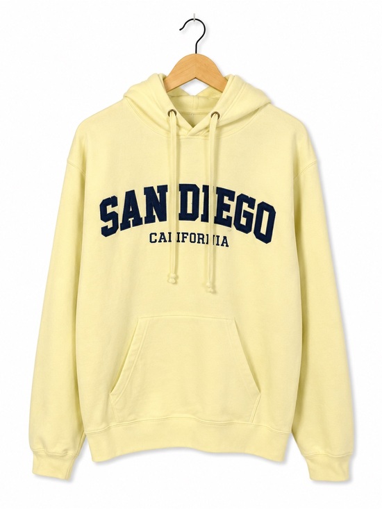 Pacific & Co. Other - Pacific & Co San Diego California Cream Hoodie Sweatshirt Medium